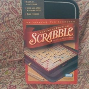 Scrabble Game in Case